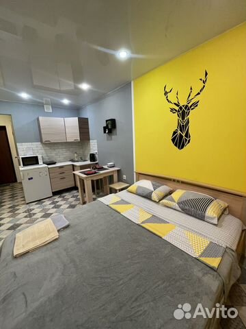 

Квартира-студия, 25 м², 1 кровать