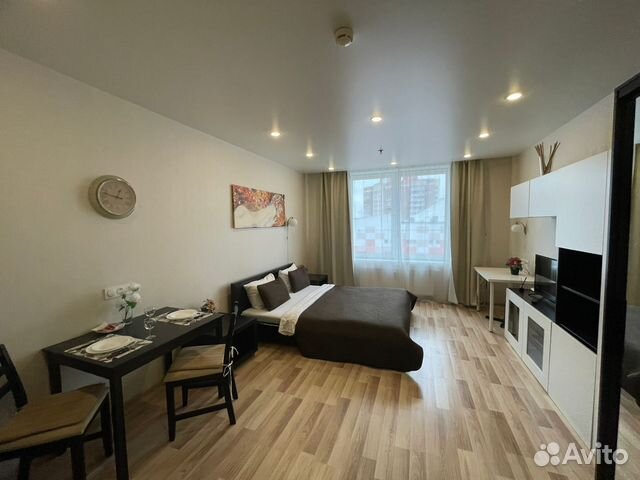 

Квартира-студия, 30 м², 1 кровать