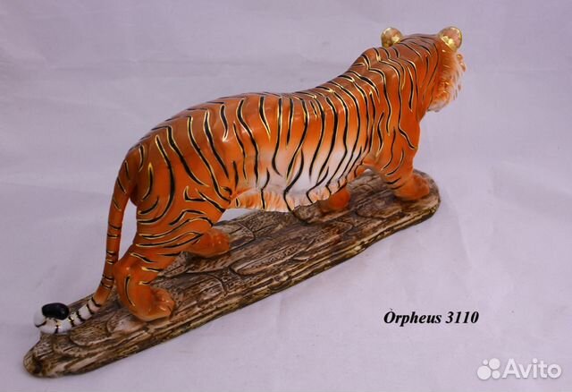 Тигр - Китайский фарфор,статуэтка ru 127