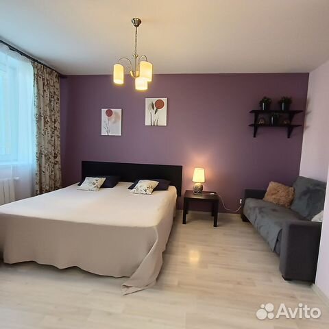 

Квартира-студия, 40 м², 2 кровати