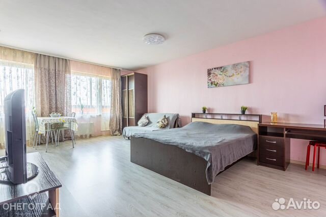 

Квартира-студия, 34 м², 2 кровати
