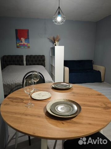 

Квартира-студия, 33 м², 3 кровати