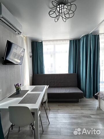 

Квартира-студия, 35 м², 2 кровати