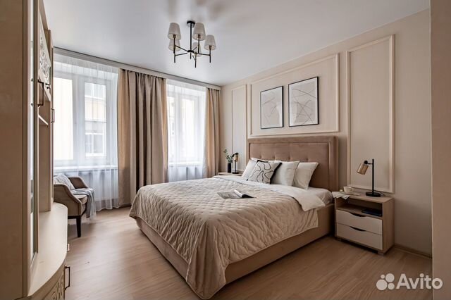 

2-к. квартира, 62 м², 3 кровати