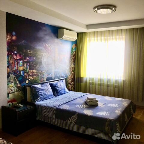 

1-к. квартира, 45 м², 2 кровати