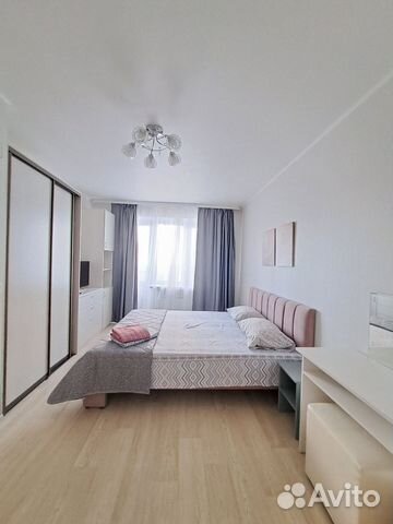 

1-к. квартира, 38 м², 2 кровати