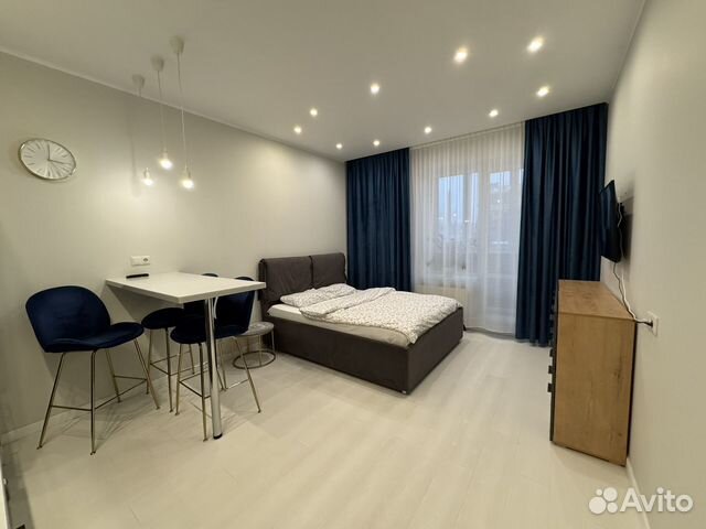 

Квартира-студия, 32 м², 1 кровать