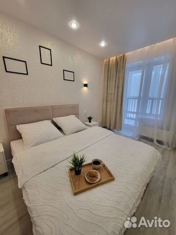 

1-к. квартира, 38 м², 2 кровати