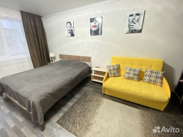 

1-к. квартира, 34 м², 2 кровати