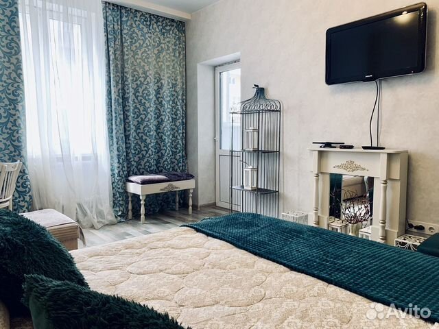 

1-к. квартира, 45 м², 2 кровати