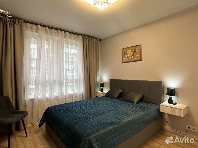 

1-к. квартира, 40 м², 2 кровати