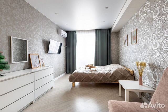 

1-к. квартира, 40 м², 3 кровати