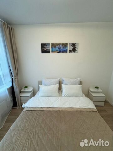 

1-к. квартира, 40 м², 2 кровати