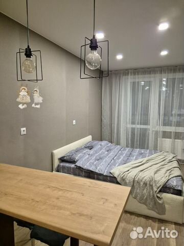 

Квартира-студия, 28 м², 2 кровати