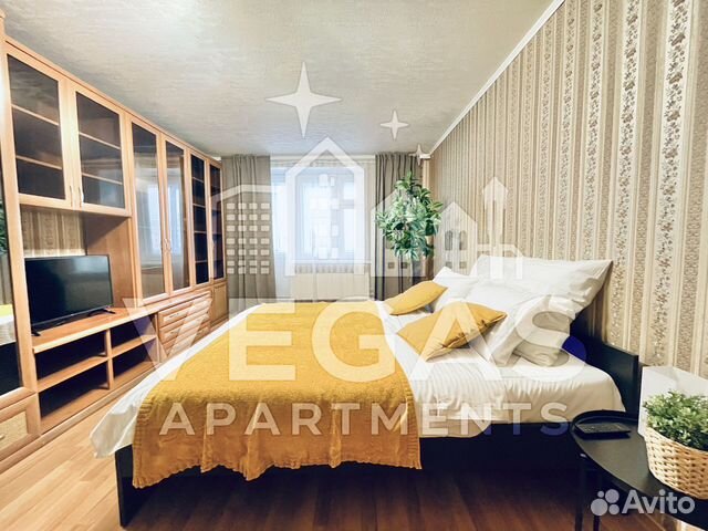 

1-к. квартира, 48 м², 3 кровати