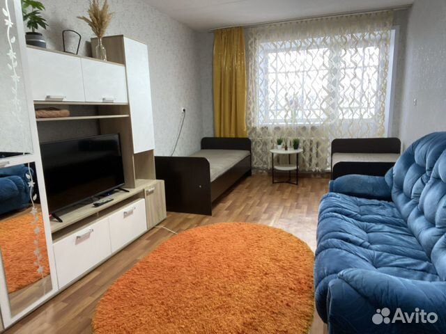 

1-к. квартира, 38 м², 2 кровати