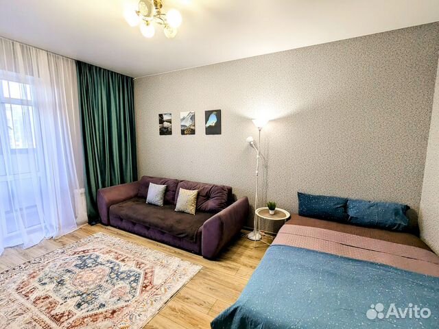 

1-к. квартира, 39 м², 2 кровати