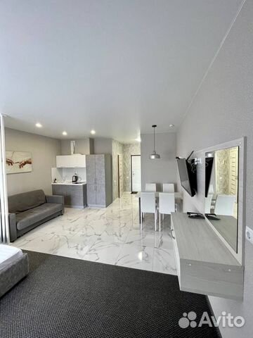 

Квартира-студия, 35 м², 2 кровати