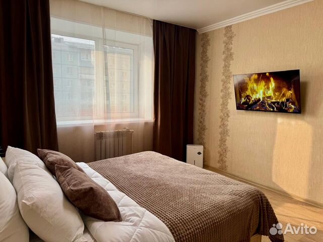 

1-к. квартира, 45 м², 2 кровати