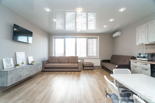 

Квартира-студия, 37 м², 2 кровати
