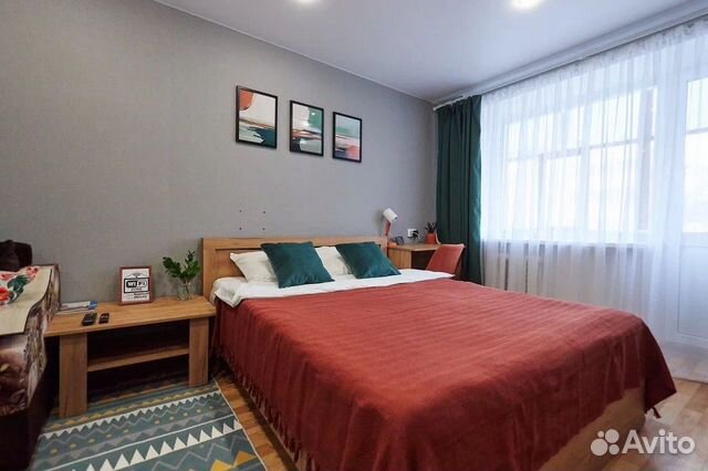 

1-к. квартира, 39 м², 2 кровати