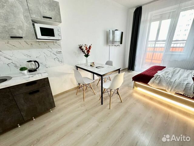 

Квартира-студия, 32,5 м², 2 кровати