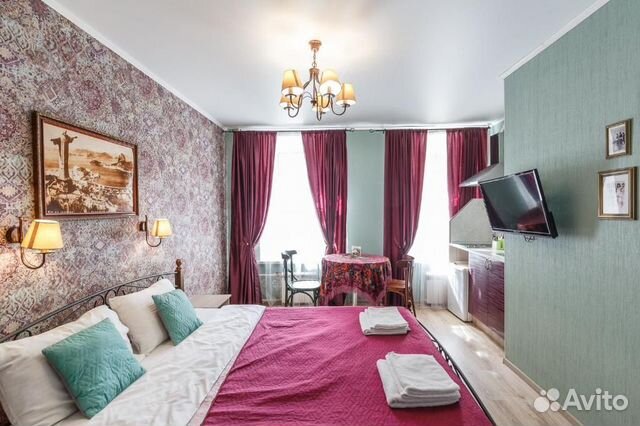 

Квартира-студия, 18 м², 2 кровати