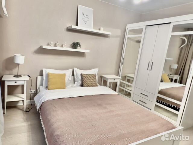 

1-к. квартира, 38 м², 2 кровати