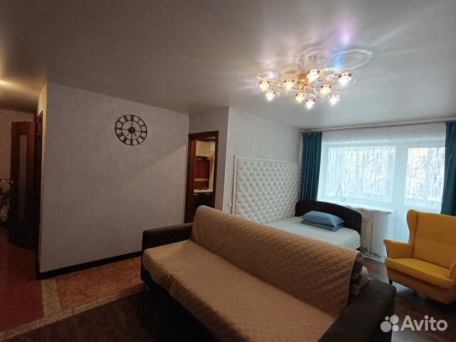 

1-к. квартира, 32 м², 2 кровати