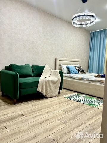 

1-к. квартира, 34 м², 2 кровати