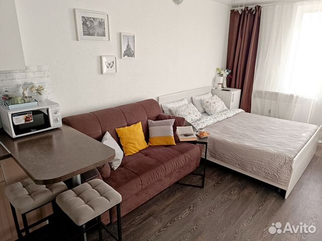 

Квартира-студия, 26 м², 2 кровати