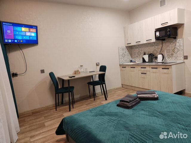 

Квартира-студия, 28 м², 1 кровать