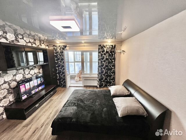 

1-к. квартира, 45 м², 2 кровати