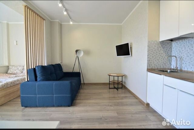 

Квартира-студия, 28 м², 1 кровать