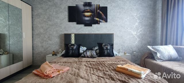 

1-к. квартира, 39 м², 2 кровати