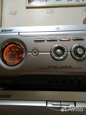 Музыкальный центр sony MHC-WZ5 Музыкальный центр sony MHC-WZ5