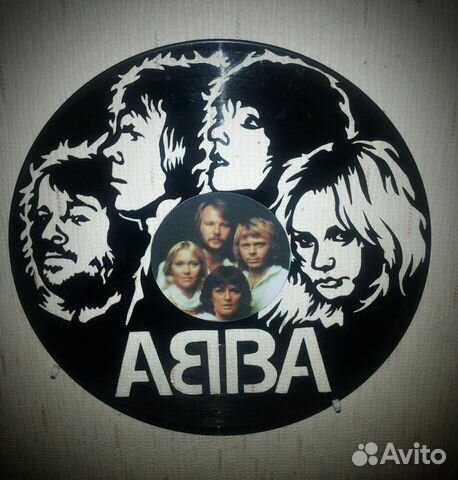 Декор из виниловых пластинок. abba Декор из виниловых пластинок. abba