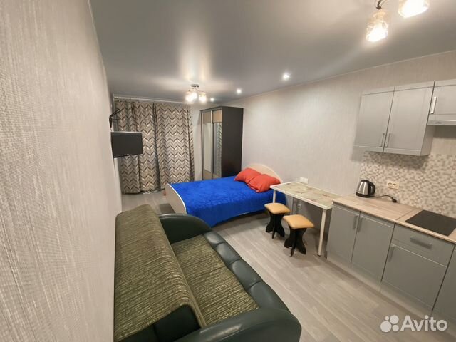 

Квартира-студия, 25 м², 2 кровати