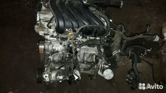Двигатель HR16 для Qashqai, Note, Tiida, Juke 1.6