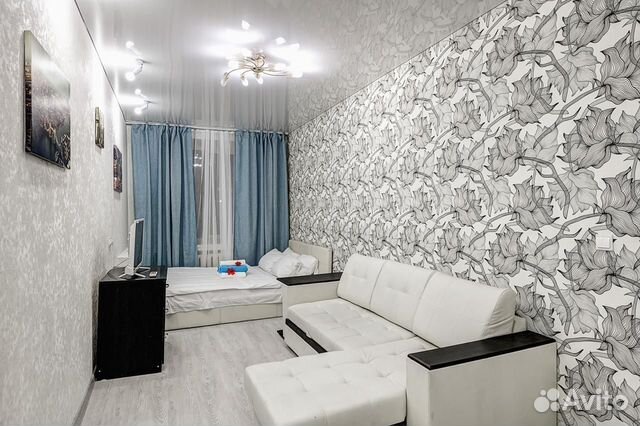 

1-к. квартира, 38 м², 2 кровати