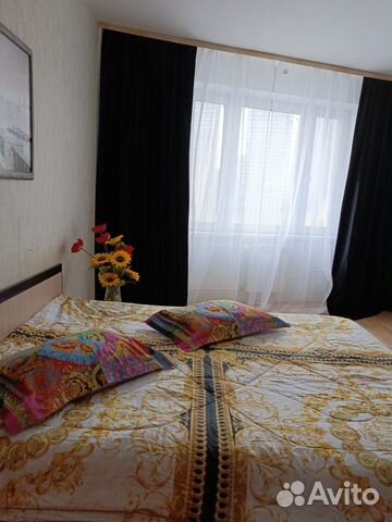 

1-к. квартира, 38 м², 2 кровати