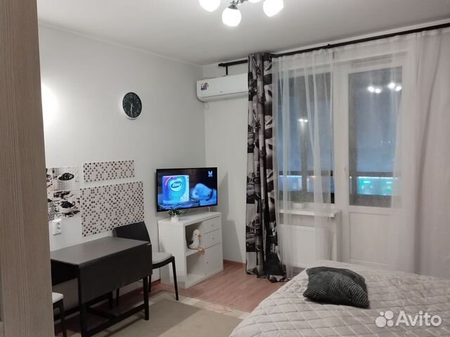 

Квартира-студия, 24 м², 2 кровати