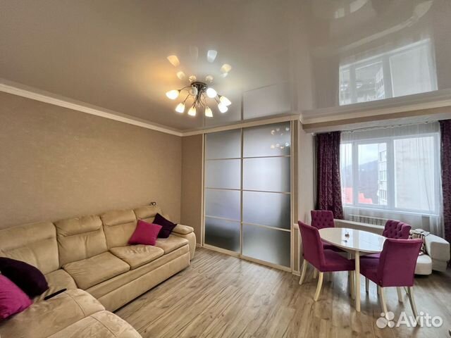 

1-к. квартира, 40 м², 3 кровати