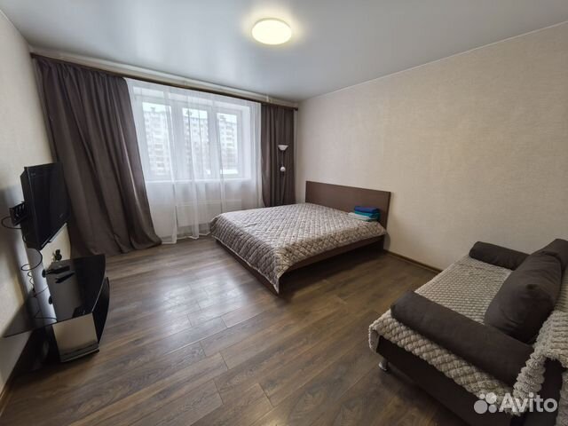 

1-к. квартира, 42 м², 3 кровати