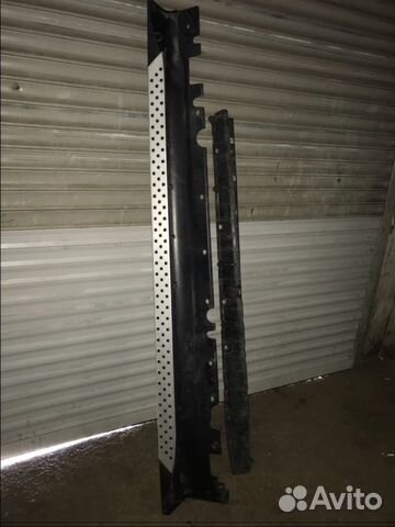 Левый порог подножка X6 e71 BMW