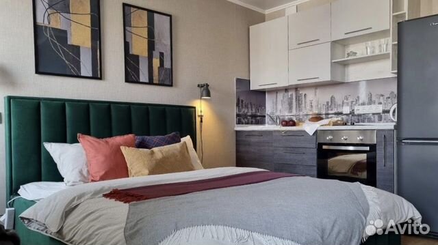 

Квартира-студия, 26 м², 1 кровать