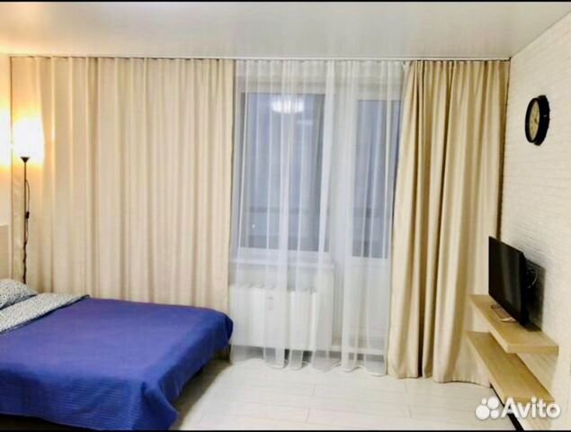 

Квартира-студия, 28 м², 1 кровать