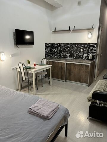 

Квартира-студия, 26 м², 2 кровати