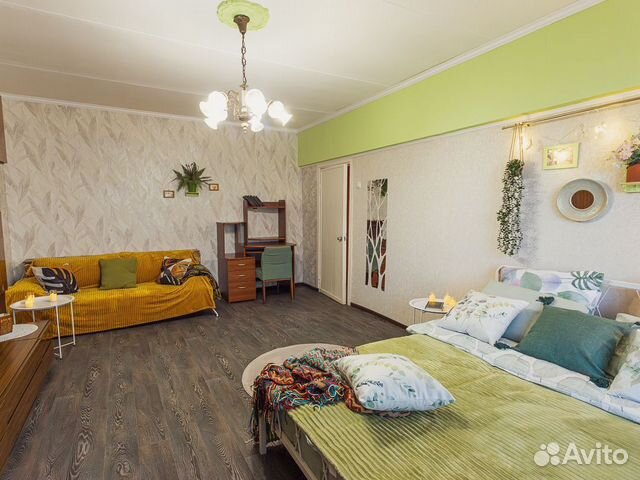 

1-к. квартира, 40 м², 2 кровати