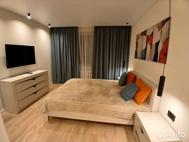 

1-к. квартира, 30 м², 2 кровати
